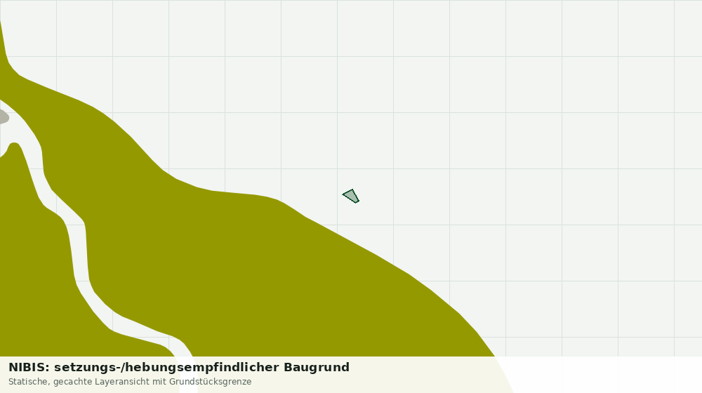 Statische Kartenansicht: NIBIS: setzungs-/hebungsempfindlicher Baugrund