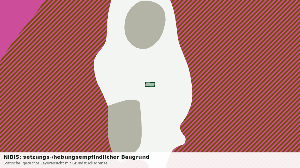 Statische Kartenansicht: NIBIS: setzungs-/hebungsempfindlicher Baugrund