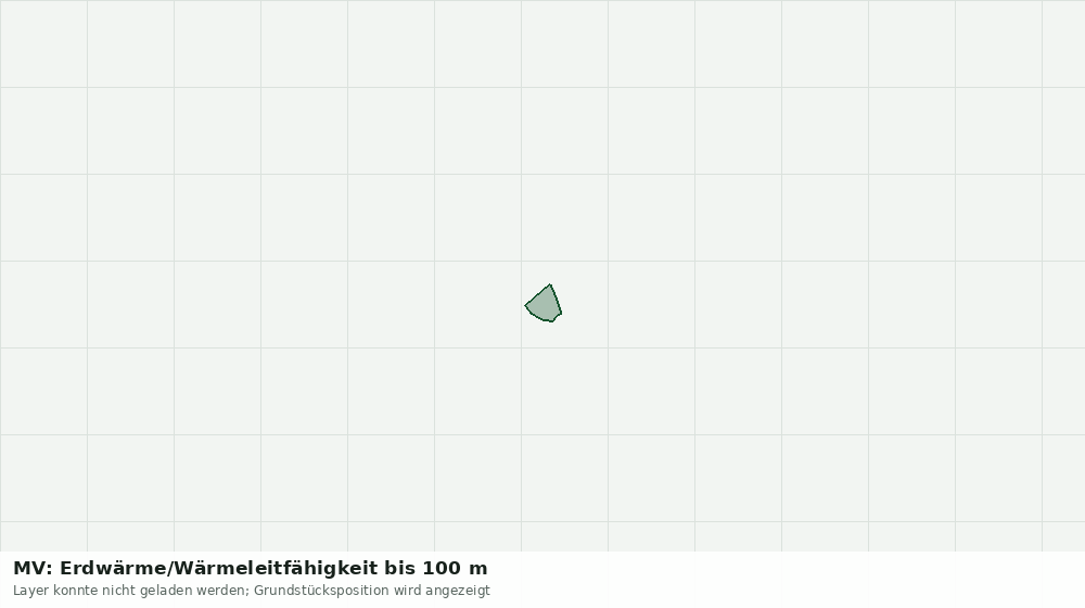 Statische Kartenansicht: MV: Erdwärme/Wärmeleitfähigkeit bis 100 m