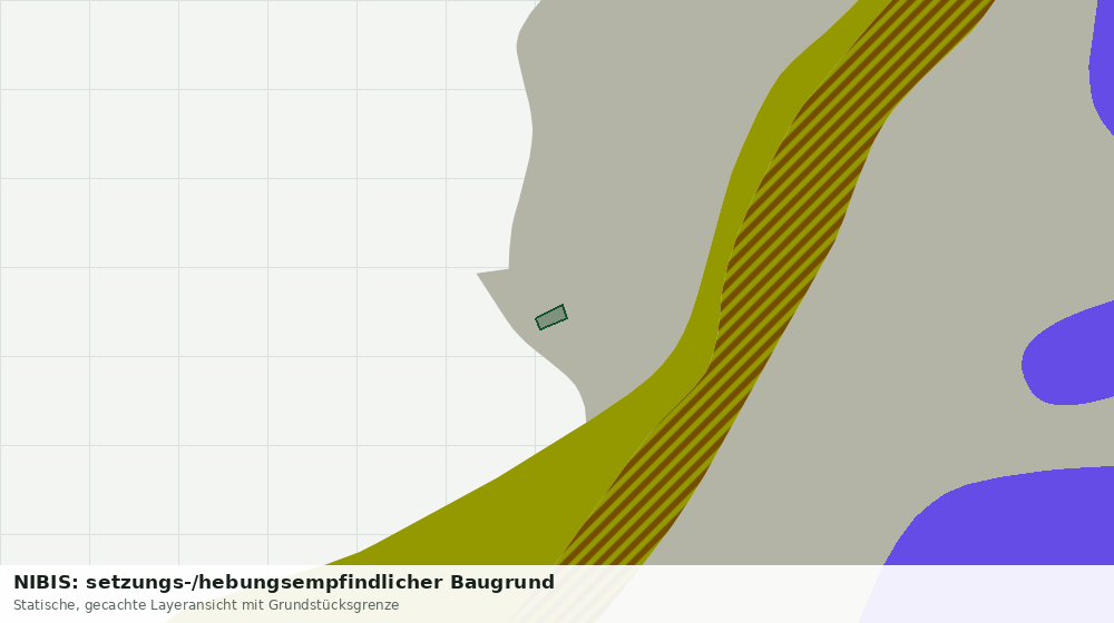 Statische Kartenansicht: NIBIS: setzungs-/hebungsempfindlicher Baugrund