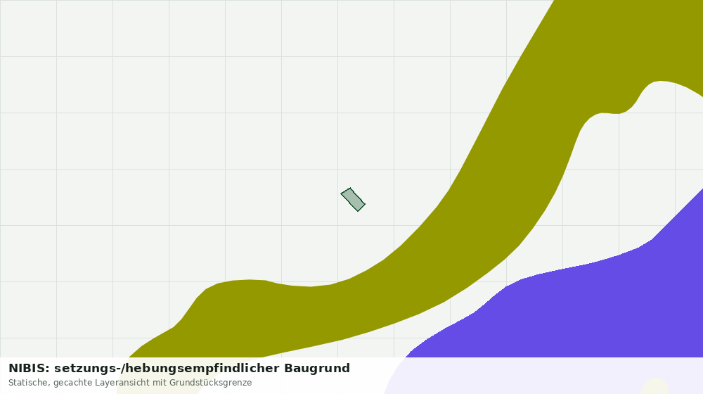 Statische Kartenansicht: NIBIS: setzungs-/hebungsempfindlicher Baugrund
