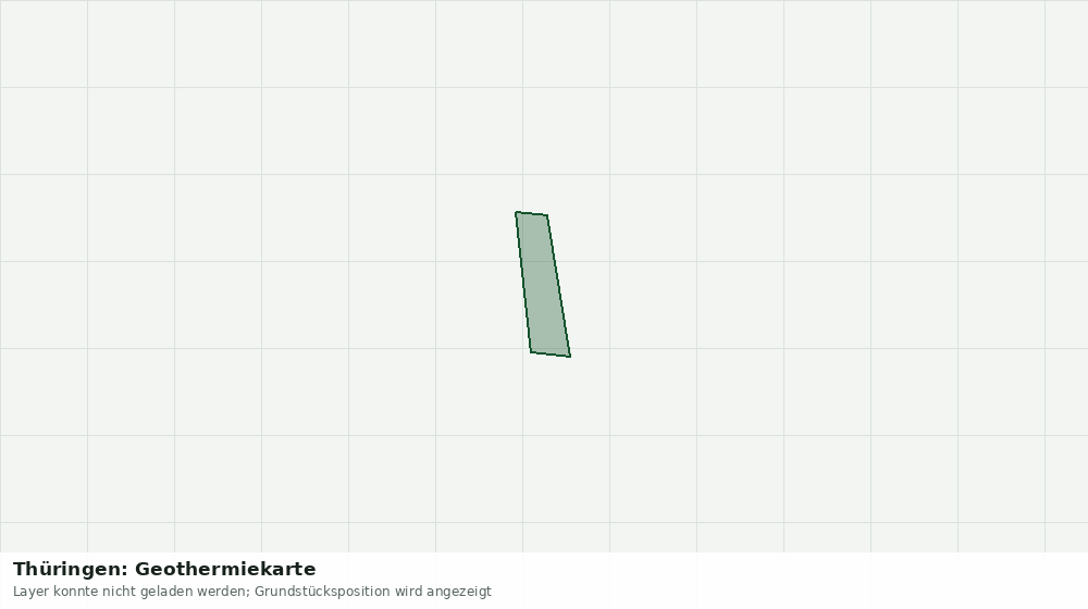 Statische Kartenansicht: Thüringen: Geothermiekarte