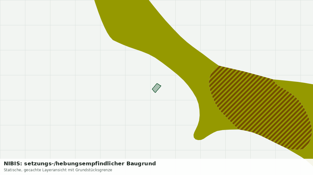 Statische Kartenansicht: NIBIS: setzungs-/hebungsempfindlicher Baugrund