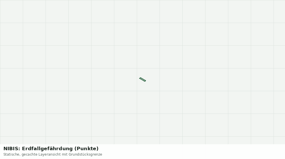 Statische Kartenansicht: NIBIS: Erdfallgefährdung (Punkte)