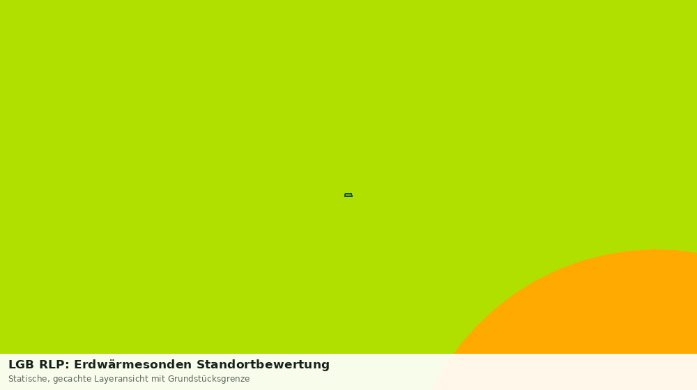 Statische Kartenansicht: LGB RLP: Erdwärmesonden Standortbewertung