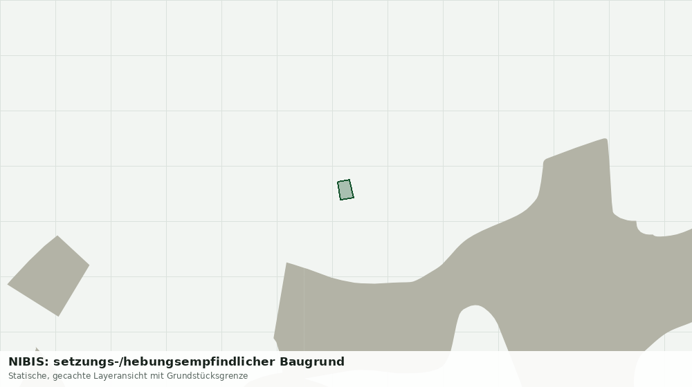 Statische Kartenansicht: NIBIS: setzungs-/hebungsempfindlicher Baugrund