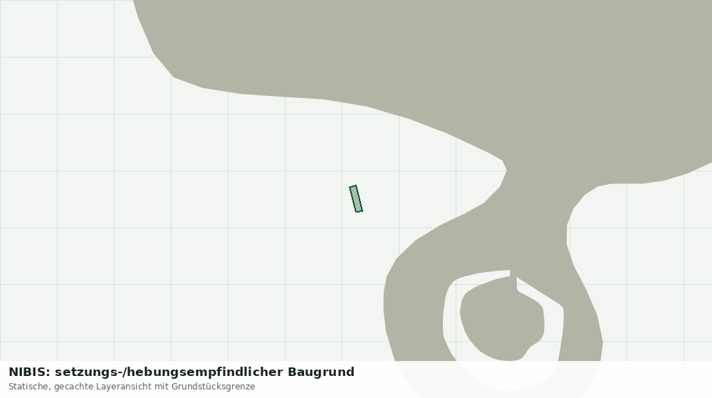 Statische Kartenansicht: NIBIS: setzungs-/hebungsempfindlicher Baugrund