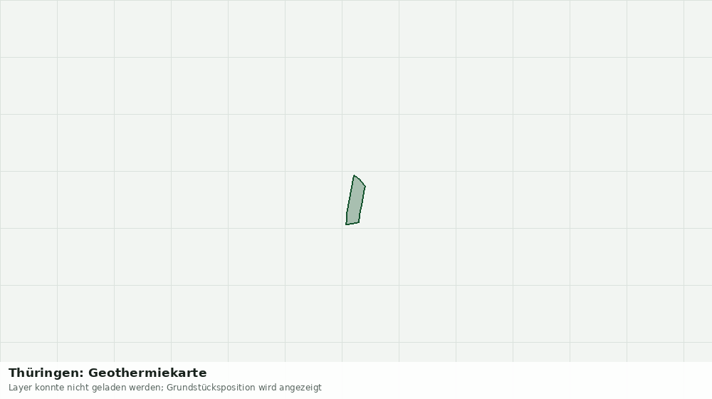 Statische Kartenansicht: Thüringen: Geothermiekarte