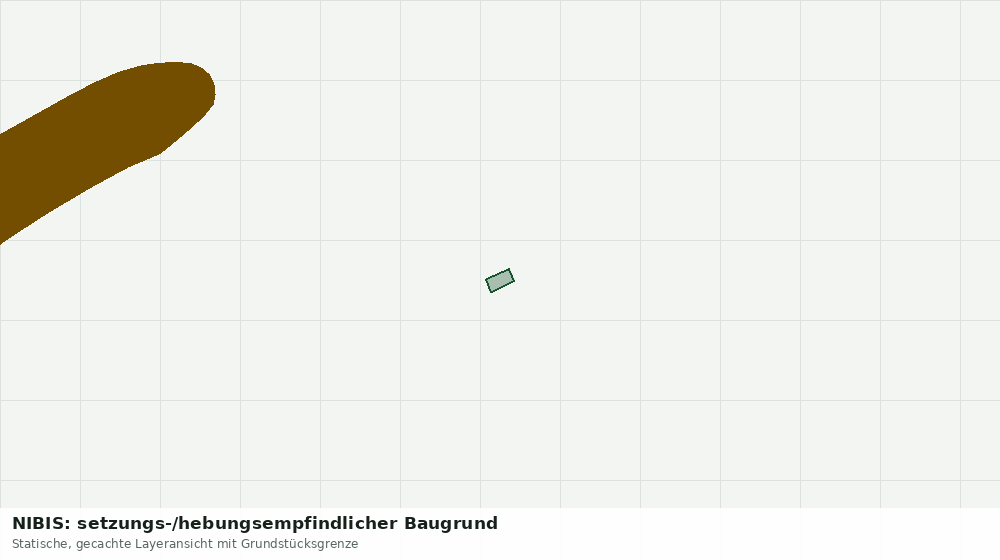 Statische Kartenansicht: NIBIS: setzungs-/hebungsempfindlicher Baugrund
