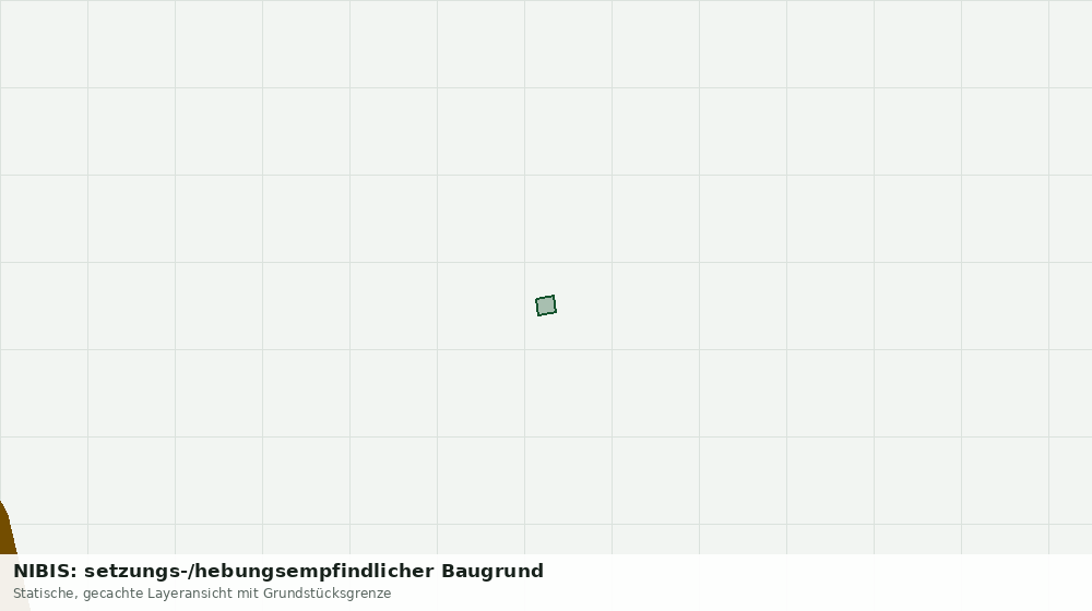 Statische Kartenansicht: NIBIS: setzungs-/hebungsempfindlicher Baugrund