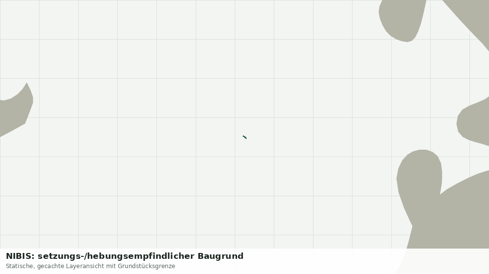 Statische Kartenansicht: NIBIS: setzungs-/hebungsempfindlicher Baugrund