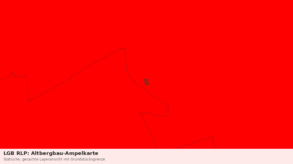 Statische Kartenansicht: LGB RLP: Altbergbau-Ampelkarte
