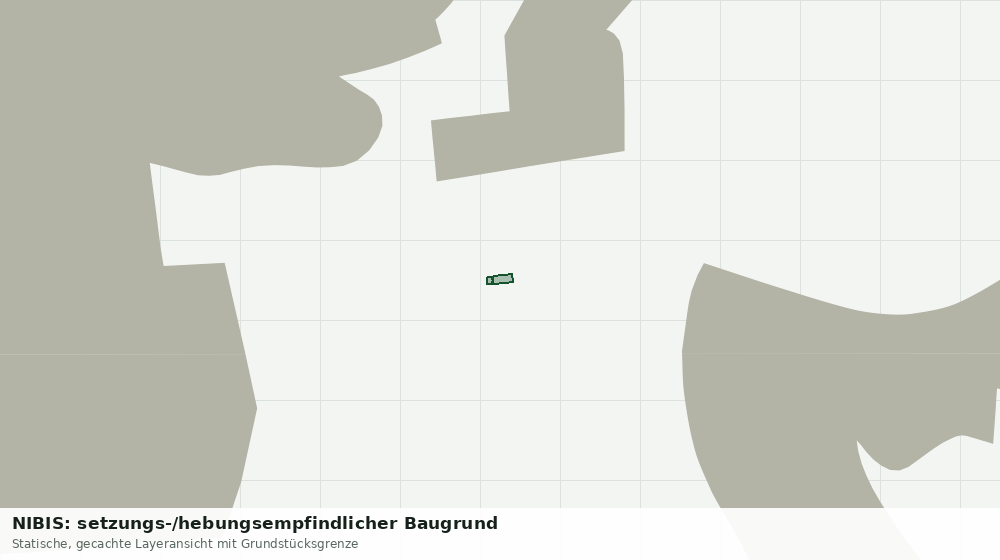 Statische Kartenansicht: NIBIS: setzungs-/hebungsempfindlicher Baugrund