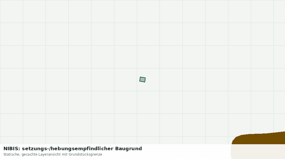 Statische Kartenansicht: NIBIS: setzungs-/hebungsempfindlicher Baugrund