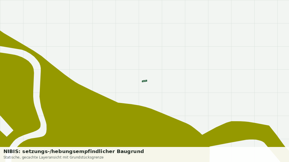 Statische Kartenansicht: NIBIS: setzungs-/hebungsempfindlicher Baugrund
