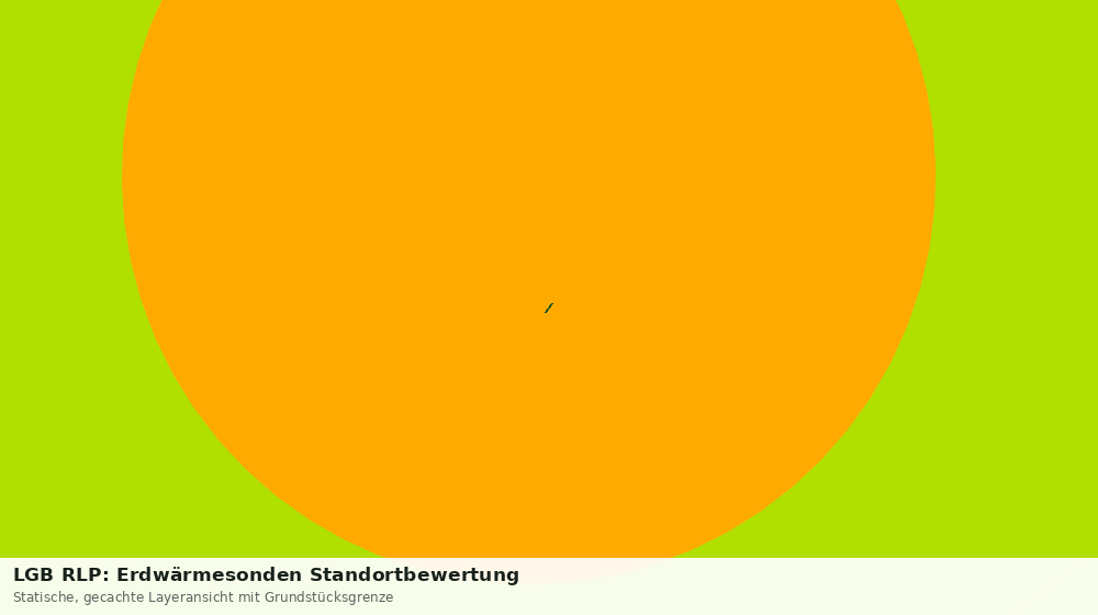 Statische Kartenansicht: LGB RLP: Erdwärmesonden Standortbewertung