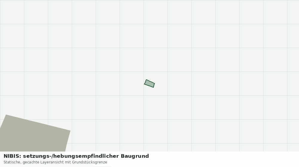 Statische Kartenansicht: NIBIS: setzungs-/hebungsempfindlicher Baugrund