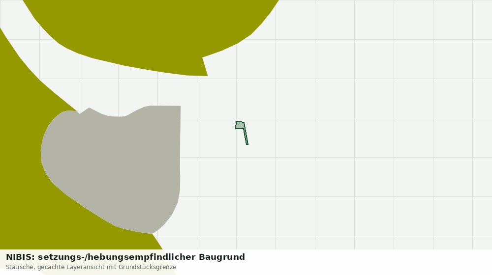 Statische Kartenansicht: NIBIS: setzungs-/hebungsempfindlicher Baugrund