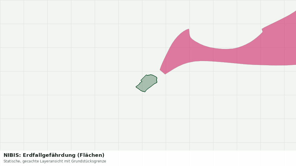 Statische Kartenansicht: NIBIS: Erdfallgefährdung (Flächen)
