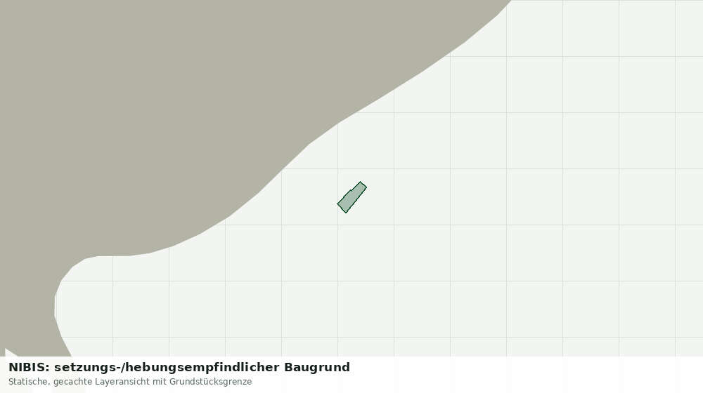 Statische Kartenansicht: NIBIS: setzungs-/hebungsempfindlicher Baugrund