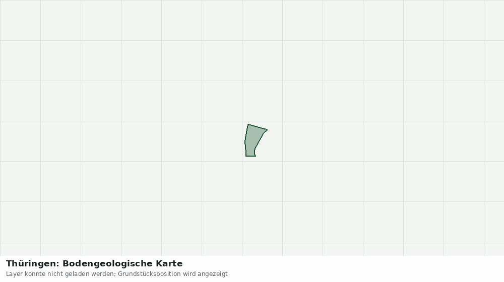 Statische Kartenansicht: Thüringen: Bodengeologische Karte