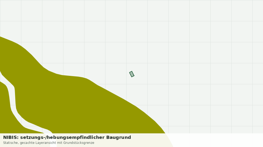 Statische Kartenansicht: NIBIS: setzungs-/hebungsempfindlicher Baugrund