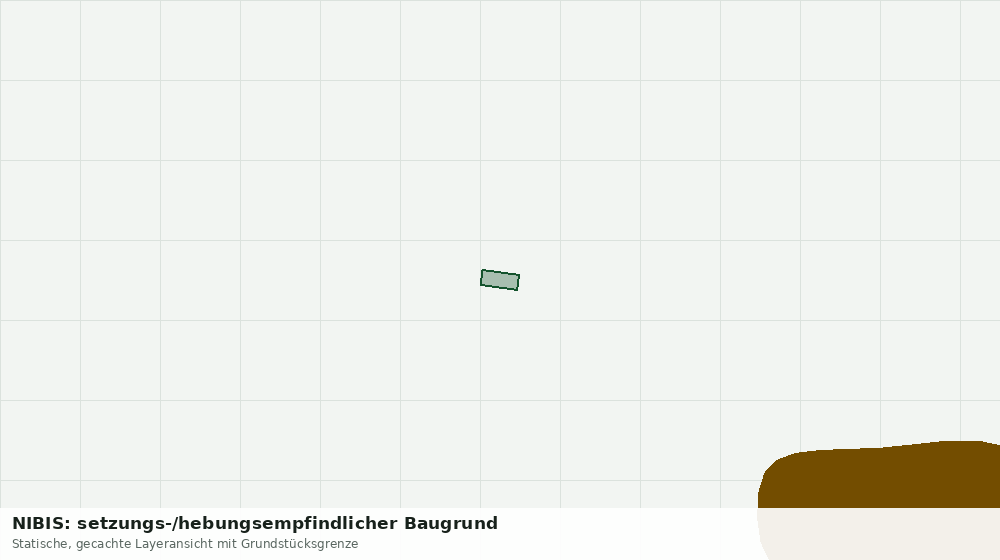 Statische Kartenansicht: NIBIS: setzungs-/hebungsempfindlicher Baugrund