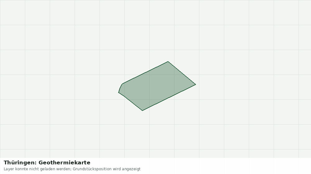 Statische Kartenansicht: Thüringen: Geothermiekarte