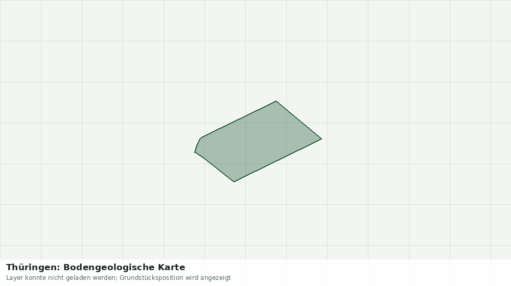 Statische Kartenansicht: Thüringen: Bodengeologische Karte