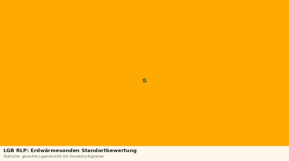 Statische Kartenansicht: LGB RLP: Erdwärmesonden Standortbewertung