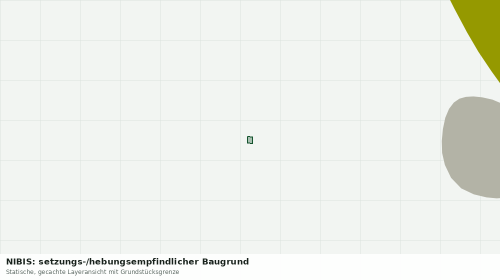 Statische Kartenansicht: NIBIS: setzungs-/hebungsempfindlicher Baugrund