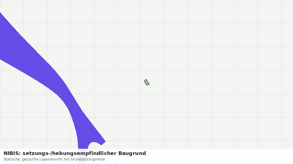 Statische Kartenansicht: NIBIS: setzungs-/hebungsempfindlicher Baugrund