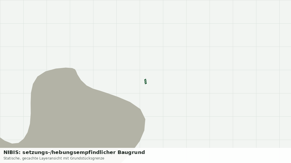 Statische Kartenansicht: NIBIS: setzungs-/hebungsempfindlicher Baugrund