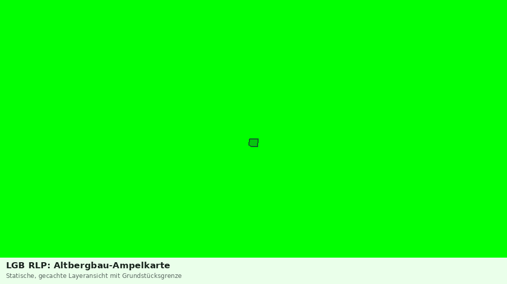 Statische Kartenansicht: LGB RLP: Altbergbau-Ampelkarte