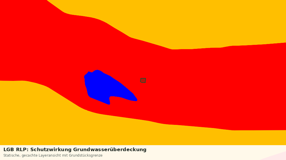 Statische Kartenansicht: LGB RLP: Schutzwirkung Grundwasserüberdeckung