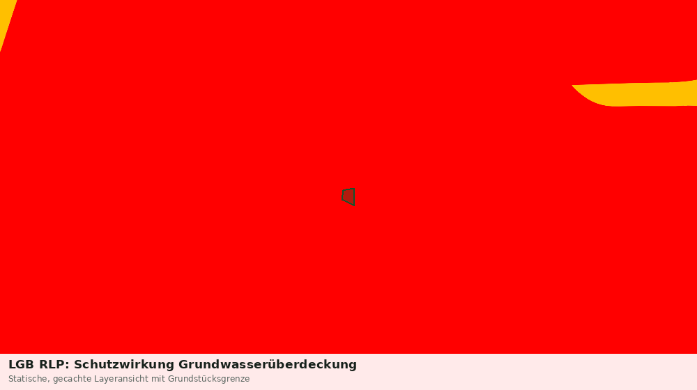 Statische Kartenansicht: LGB RLP: Schutzwirkung Grundwasserüberdeckung