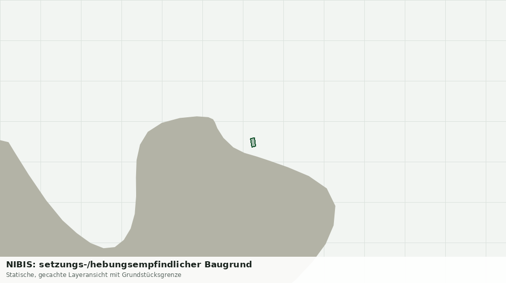 Statische Kartenansicht: NIBIS: setzungs-/hebungsempfindlicher Baugrund