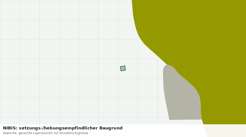 Statische Kartenansicht: NIBIS: setzungs-/hebungsempfindlicher Baugrund