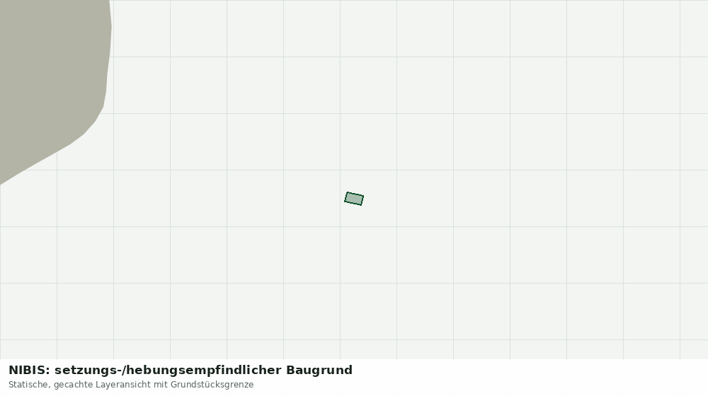 Statische Kartenansicht: NIBIS: setzungs-/hebungsempfindlicher Baugrund