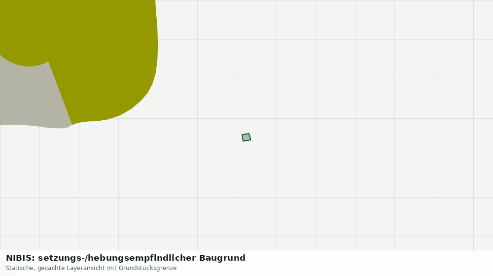 Statische Kartenansicht: NIBIS: setzungs-/hebungsempfindlicher Baugrund