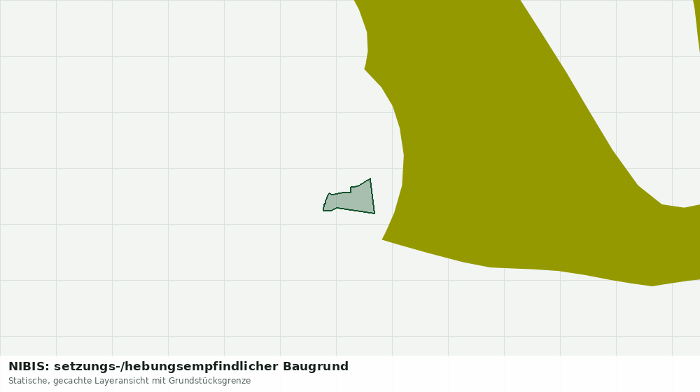 Statische Kartenansicht: NIBIS: setzungs-/hebungsempfindlicher Baugrund