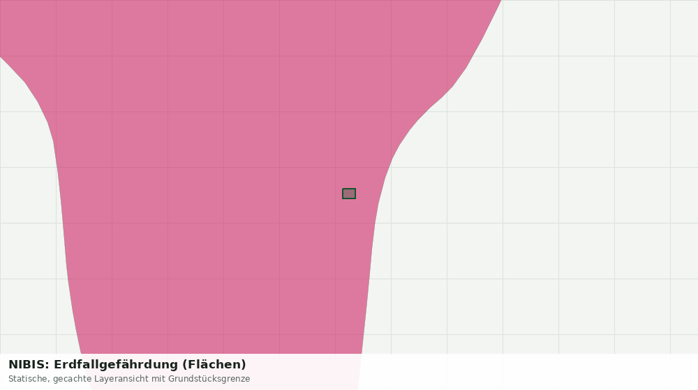 Statische Kartenansicht: NIBIS: Erdfallgefährdung (Flächen)