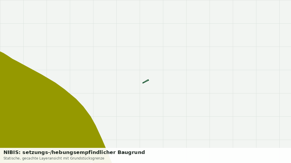 Statische Kartenansicht: NIBIS: setzungs-/hebungsempfindlicher Baugrund