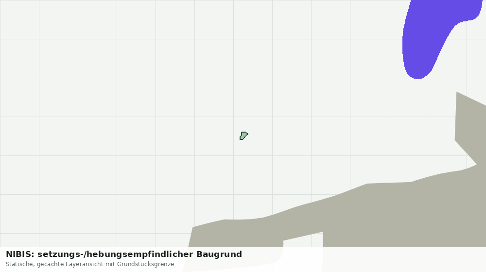 Statische Kartenansicht: NIBIS: setzungs-/hebungsempfindlicher Baugrund