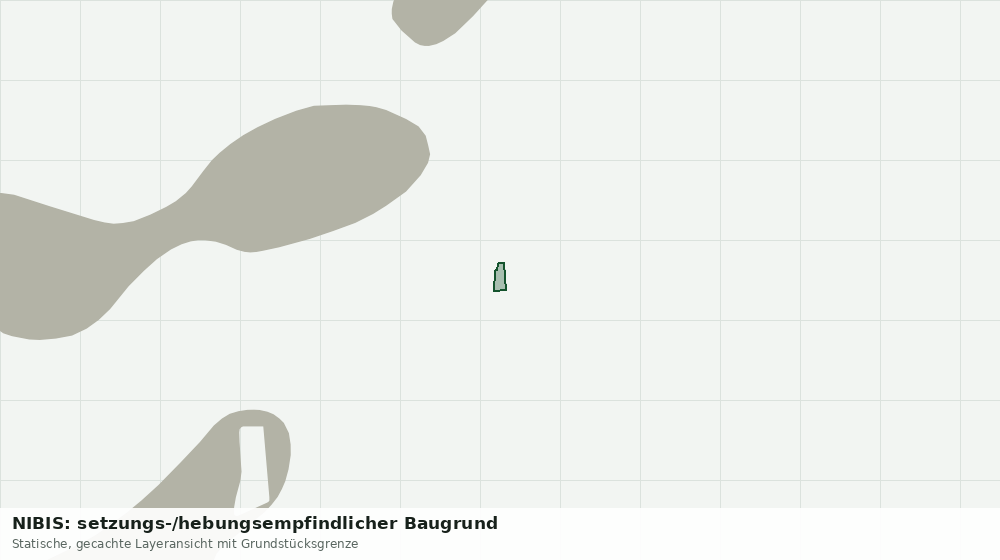 Statische Kartenansicht: NIBIS: setzungs-/hebungsempfindlicher Baugrund