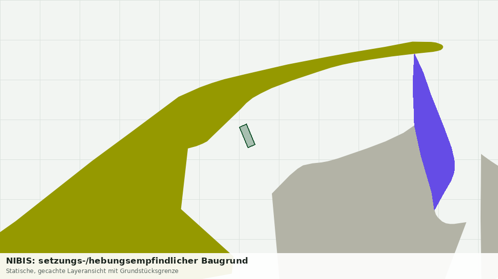 Statische Kartenansicht: NIBIS: setzungs-/hebungsempfindlicher Baugrund