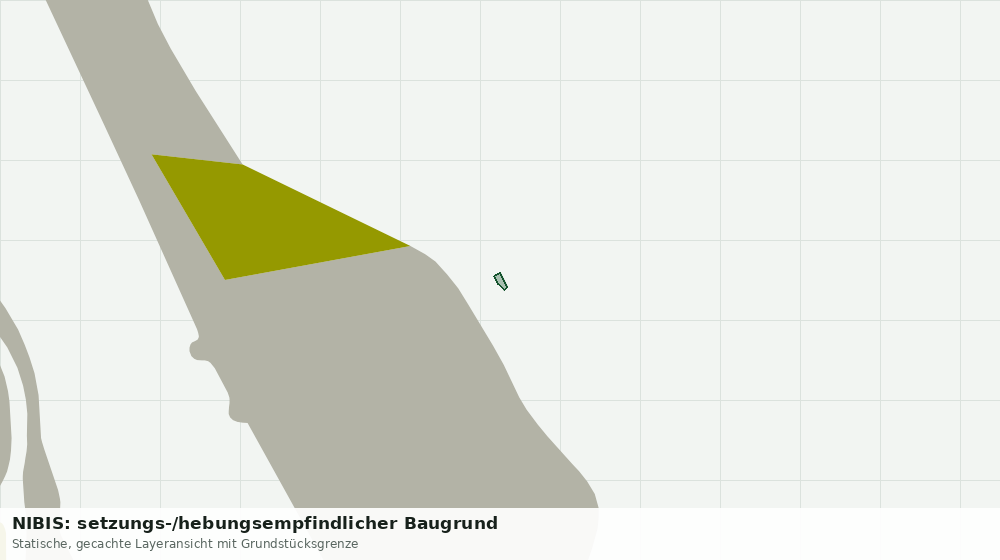 Statische Kartenansicht: NIBIS: setzungs-/hebungsempfindlicher Baugrund