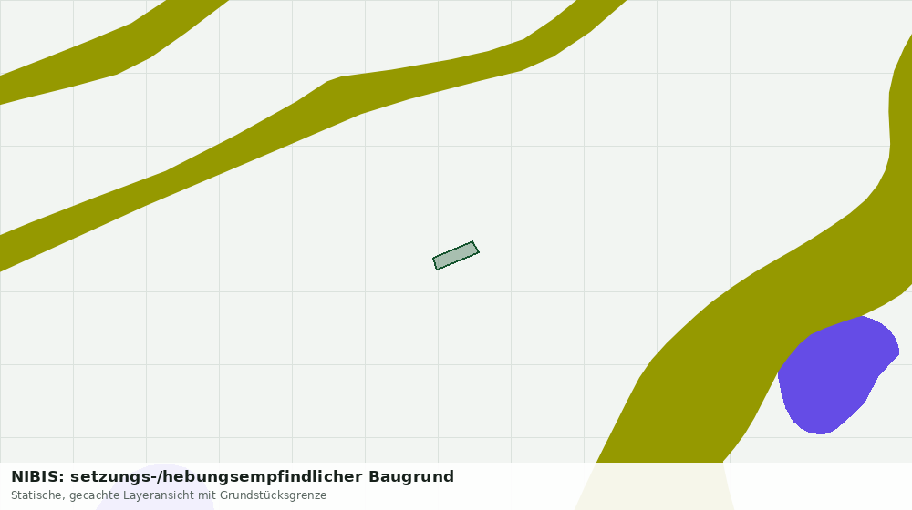 Statische Kartenansicht: NIBIS: setzungs-/hebungsempfindlicher Baugrund