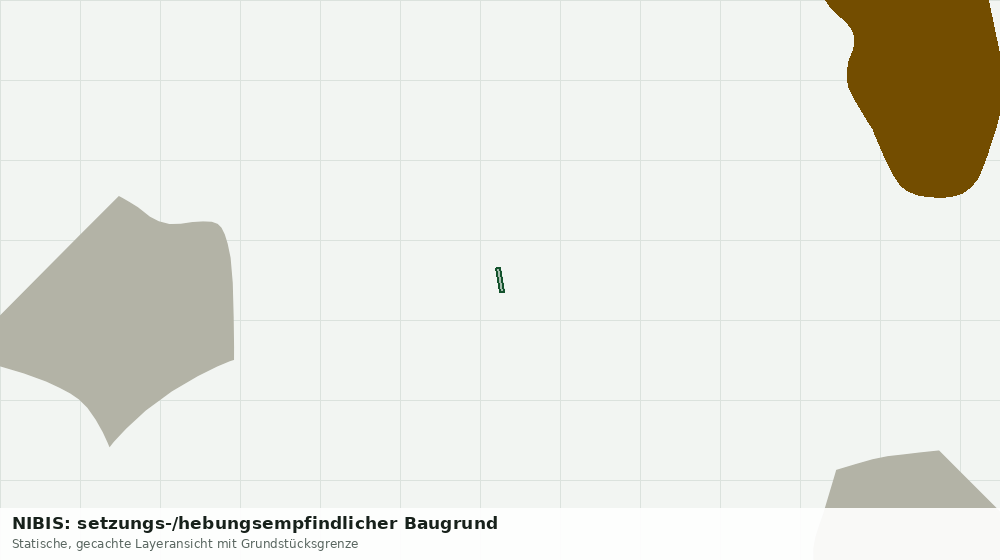 Statische Kartenansicht: NIBIS: setzungs-/hebungsempfindlicher Baugrund