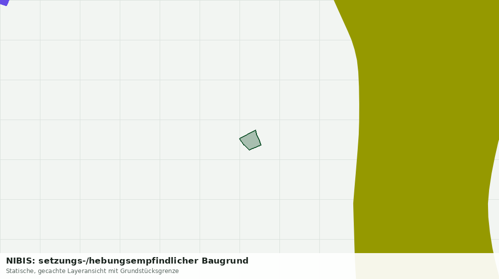 Statische Kartenansicht: NIBIS: setzungs-/hebungsempfindlicher Baugrund